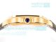 THB Factory Swiss Clone Cartier Santos 39.8 Gold Case 9015 Watch Orange Strap (4)_th.jpg